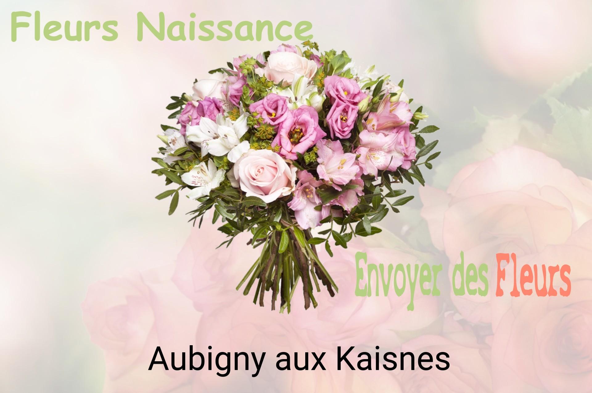 Bouquet de fleurs de naissance livré à Aubigny-aux-Kaisnes