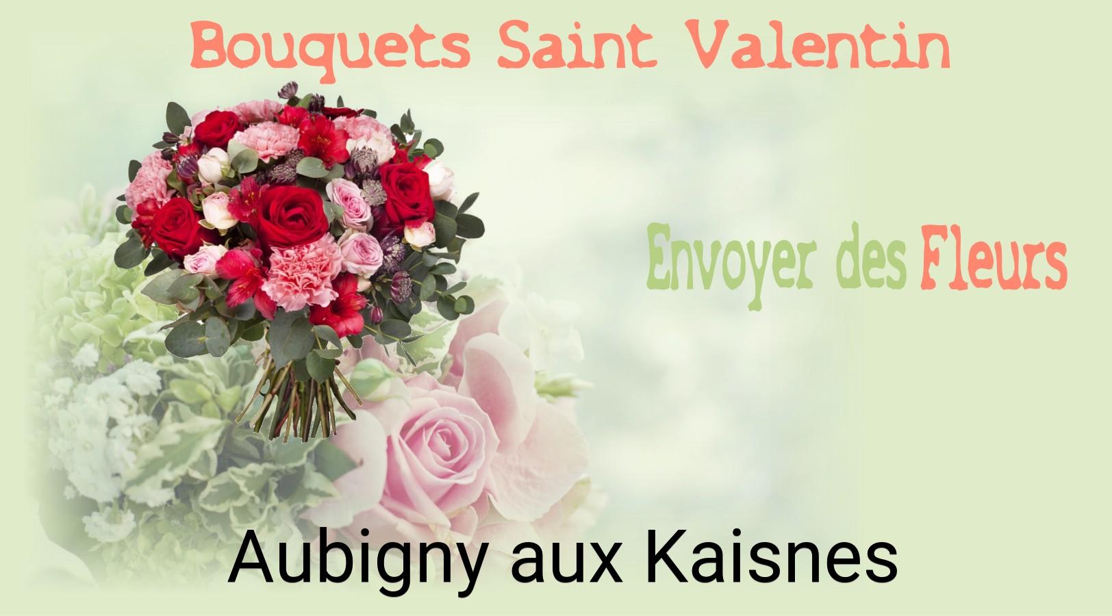 Roses de Saint-Valentin livrées à Aubigny-aux-Kaisnes